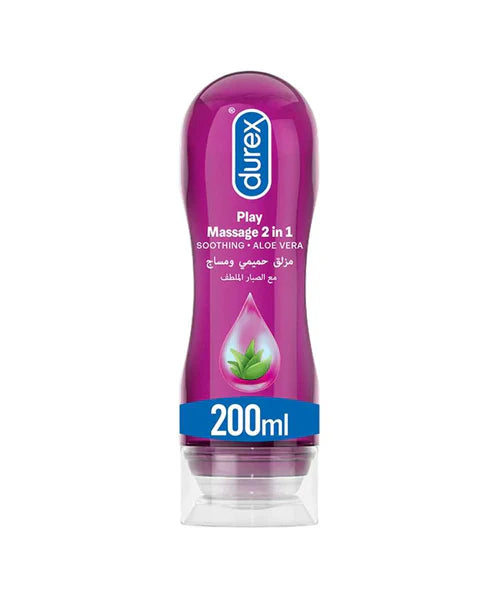 Durex 2-in-1 Massage & Lubricant – 200ml | Private Zone