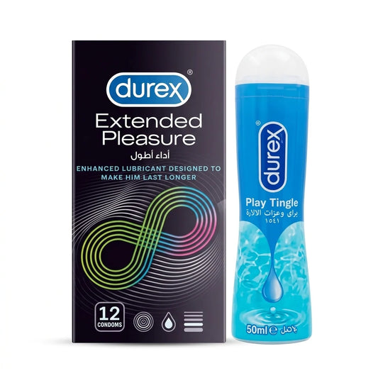Play tingle lubricant +extended pleasure 12 Pc | Private Zone